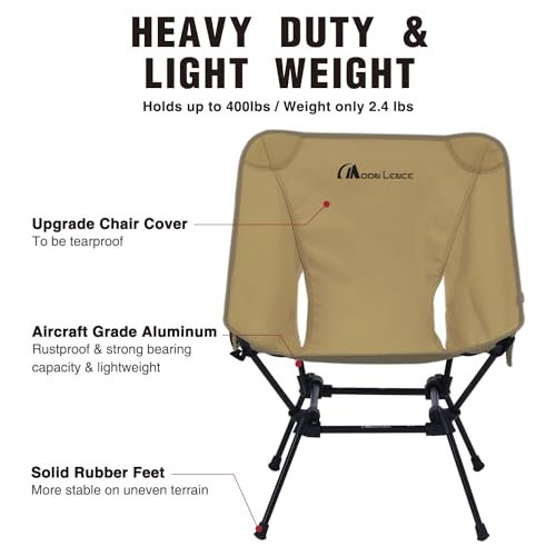 Compact Camping Chair with Side Pockets N53589