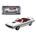 1970 Dodge Challenger Convertible White 1-18 Diecast Car Model F413879