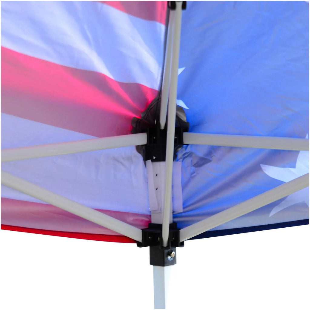 10 x 10 Pop-Up Canopy Tent with Mesh Walls W767803