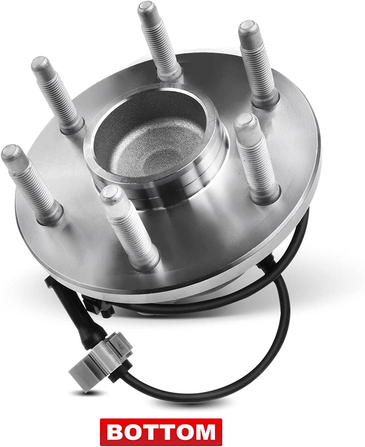 Wheel Bearing Hub Assembly Front 2WD 6-Lug w/ABS N437