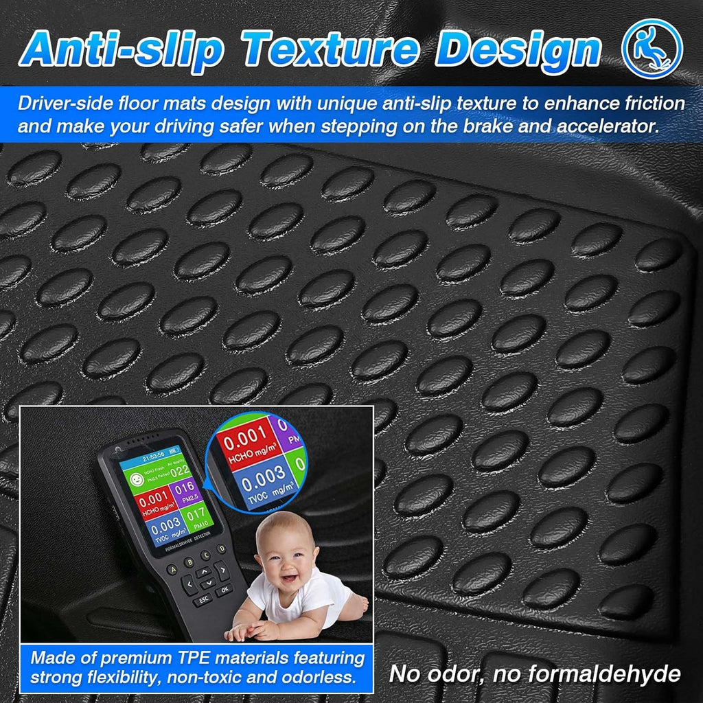 Custom Fit All Weather Floor Mats TPE C1166