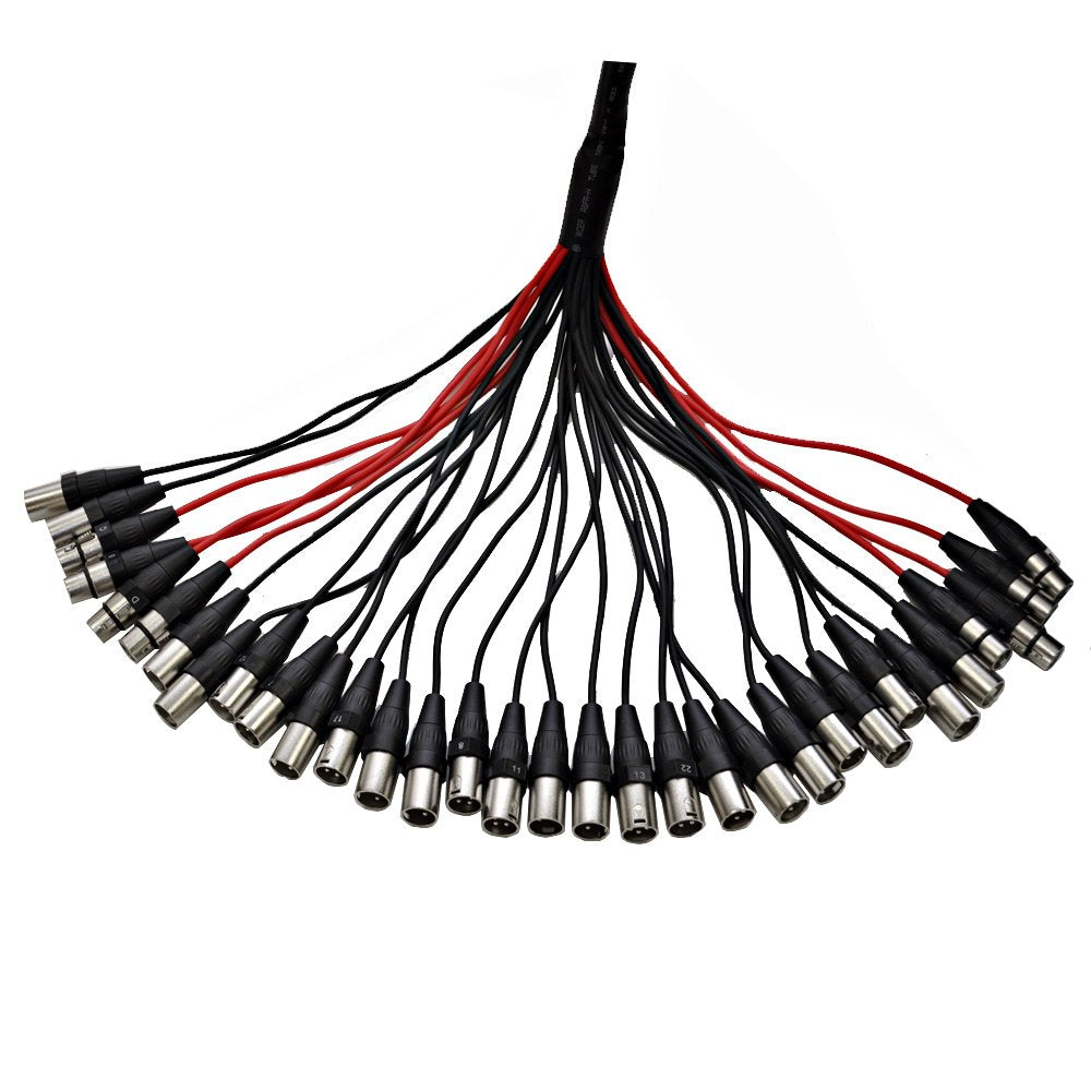 12 Channel XLR Snake Cable 100 Feet I3653