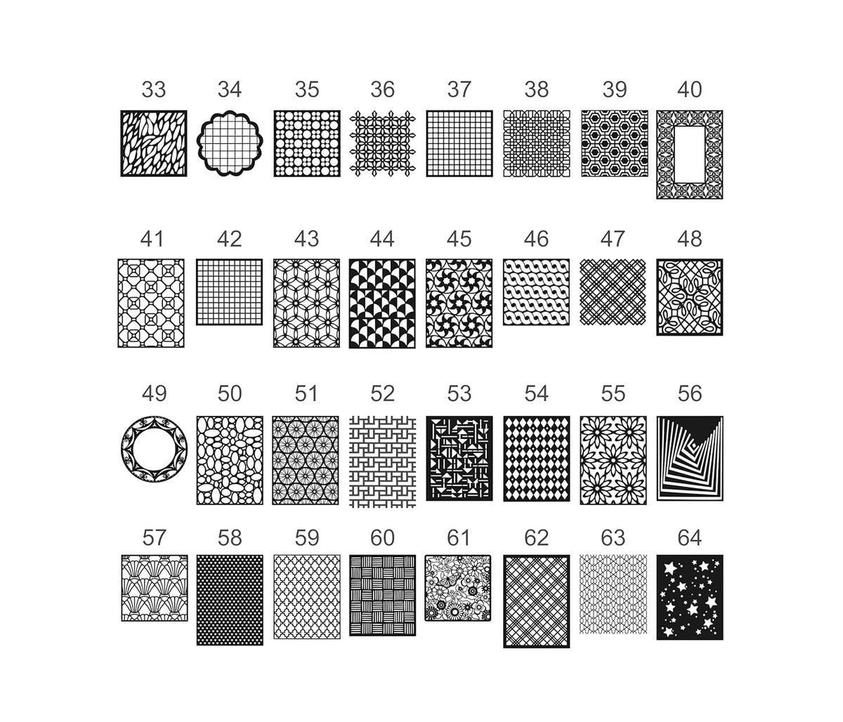 Lattice Panel Screen for Wall Panels B6082