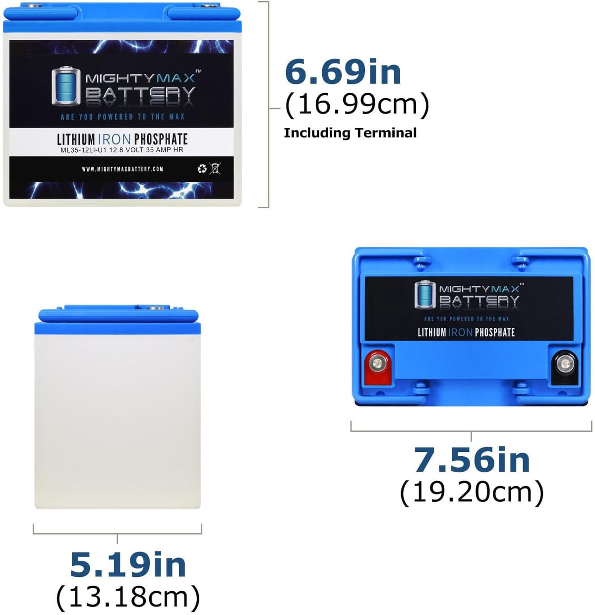 12V 35AH U1 Lithium Battery A988