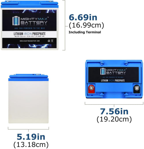 12V 35AH U1 Lithium Battery A988