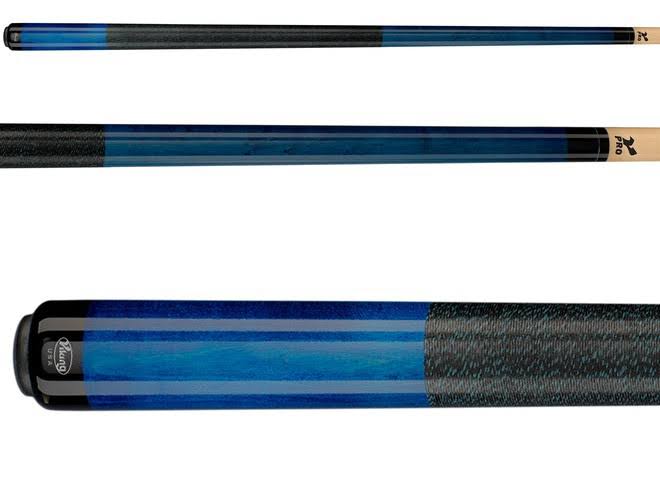 Black with Blue Specks 19 Ounce 13mm V Pro Shaft Cues T5177