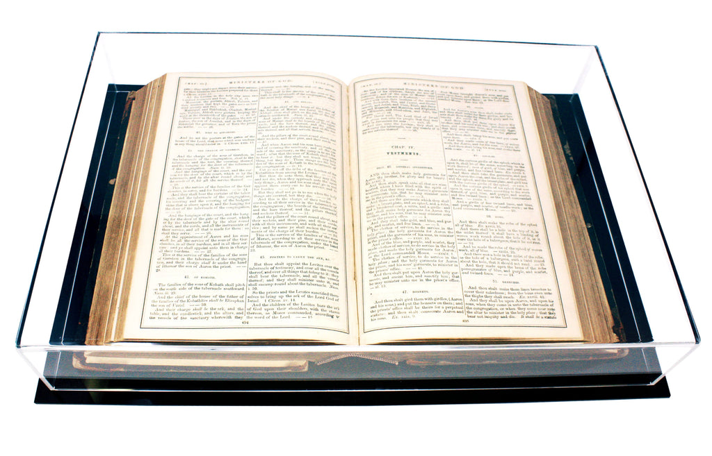 Clear Acrylic Book Display Case M251097