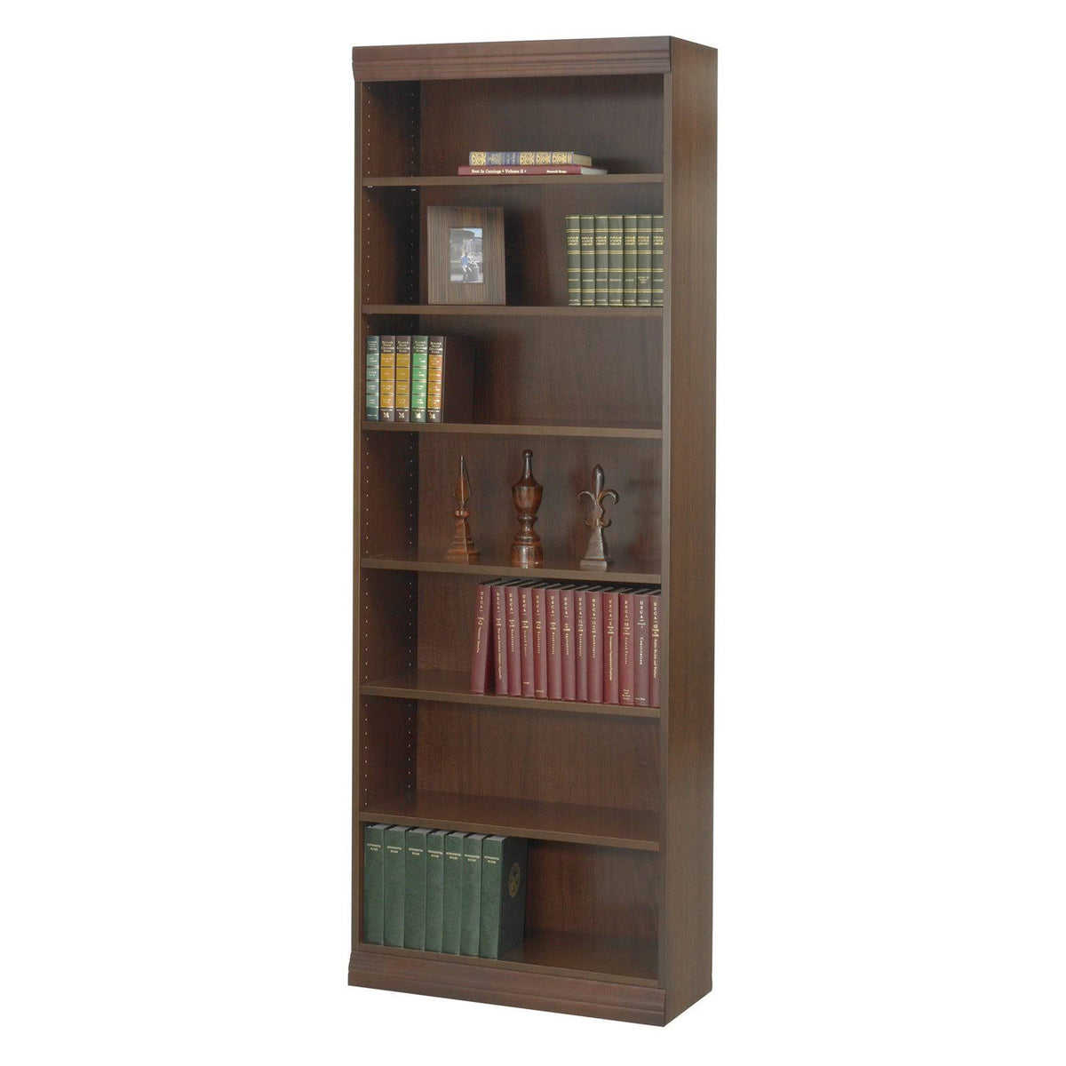 7-Shelf Veneer Bookcase O26281