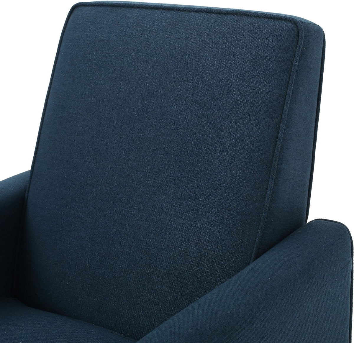 Dark Blue Fabric Recliner Club Chair E458