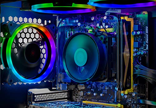 Black Gaming Computer PC Desktop with Ryzen 5 3600, RTX 3060 12GB, 1TB SSD, 16GB DDR4 X734522