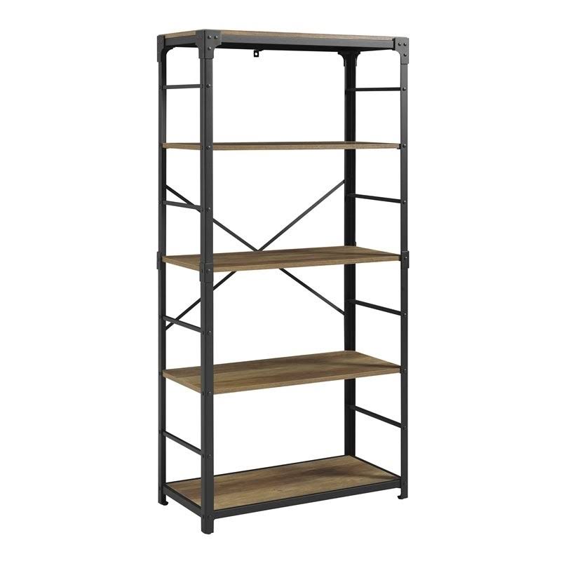 Rustic Oak Bookshelf T35316