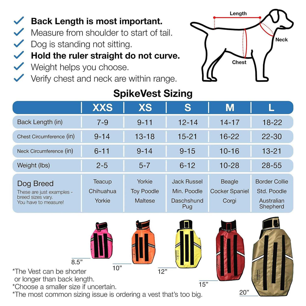 Reflective Dog Harness Vest with Spikes Z2826