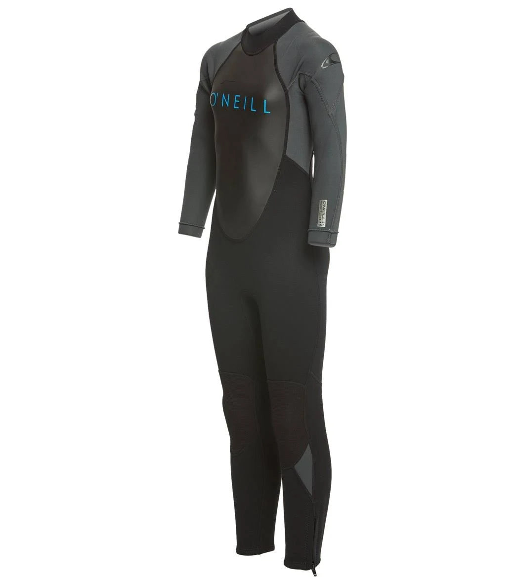 Black 3/2mm Back Zip Full Wetsuit O569336