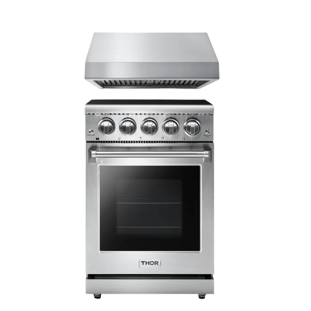 24 Electric Range and Range Hood S92871