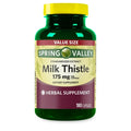 Milk Thistle Dietary Supplement Capsules, 175 mg, 180 Gelatin Capsules W123