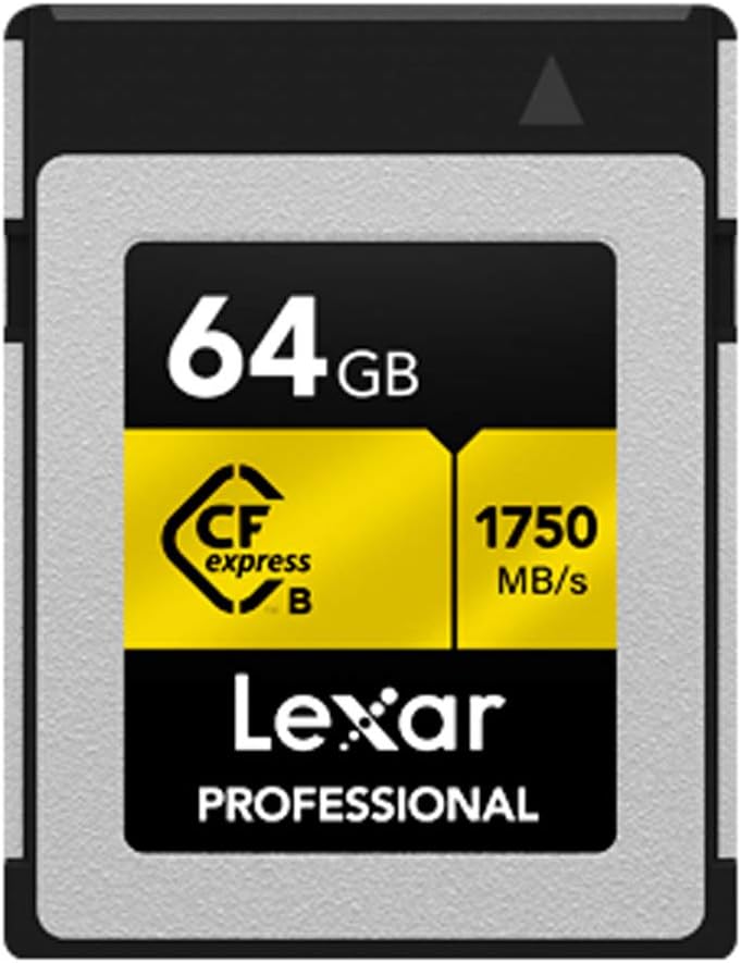 64 GB CFexpress Type B Memory Card 3 Pack C411