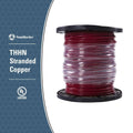 6 Red Stranded Cu THHN Wire S934532