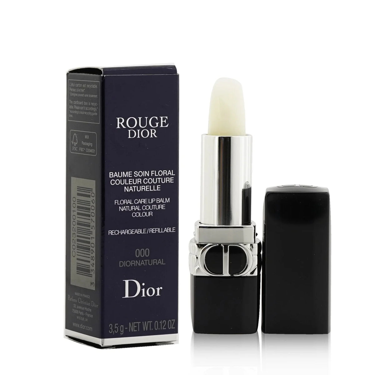 Rouge Dior Couture Colour Refillable Lipstick - # 999 (Satin) 3.5g/0.12oz Z440083