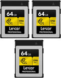 64 GB CFexpress Type B Memory Card 3 Pack C411
