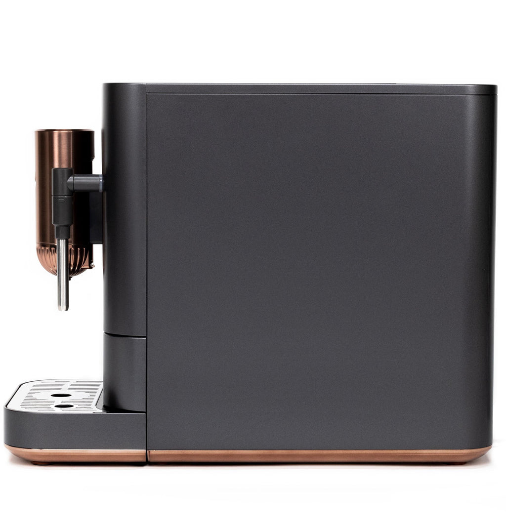 Automatic Espresso Machine with Milk Frother and Bean Grinder, Matte Black, 1.2 Liter U883144