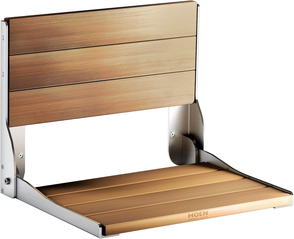 Chrome Wall Mounted Folding Shower Seat A679037