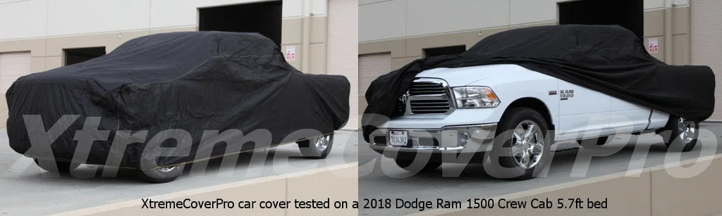 Black Truck Cover for Chevy Colorado Crew Cab 6ft Bed R9444
