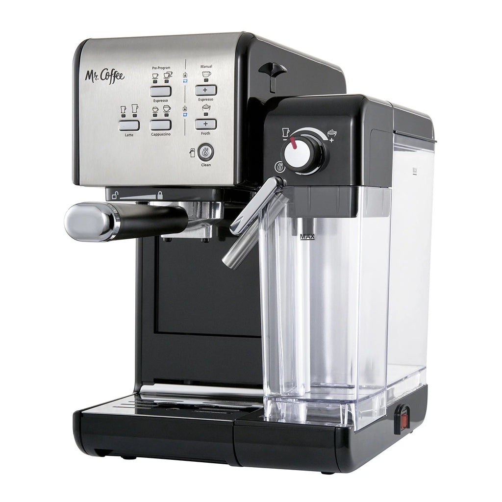 Black Espresso and Cappuccino Machine C212