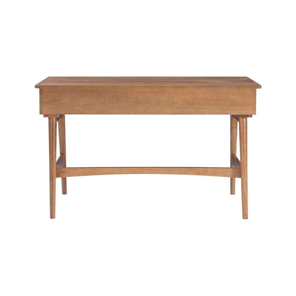 Modern Rubberwood MDF Wood Desk V54326