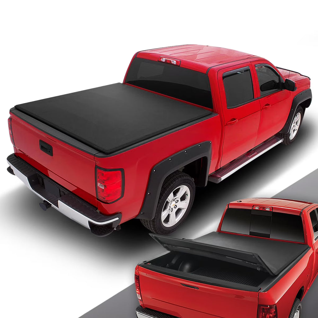 Tri Fold Soft Top Tonneau Cover A407