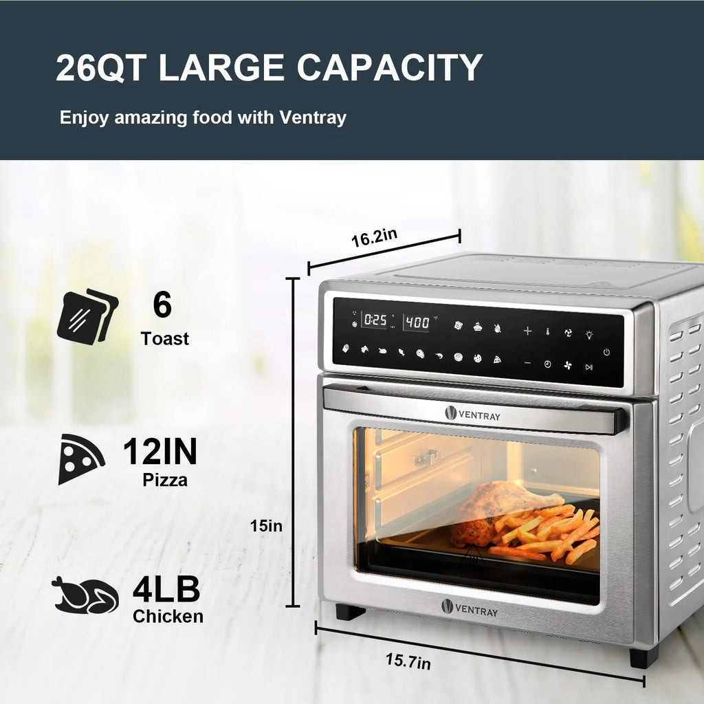 26QT Digital Controlled Convection Countertop Oven E211