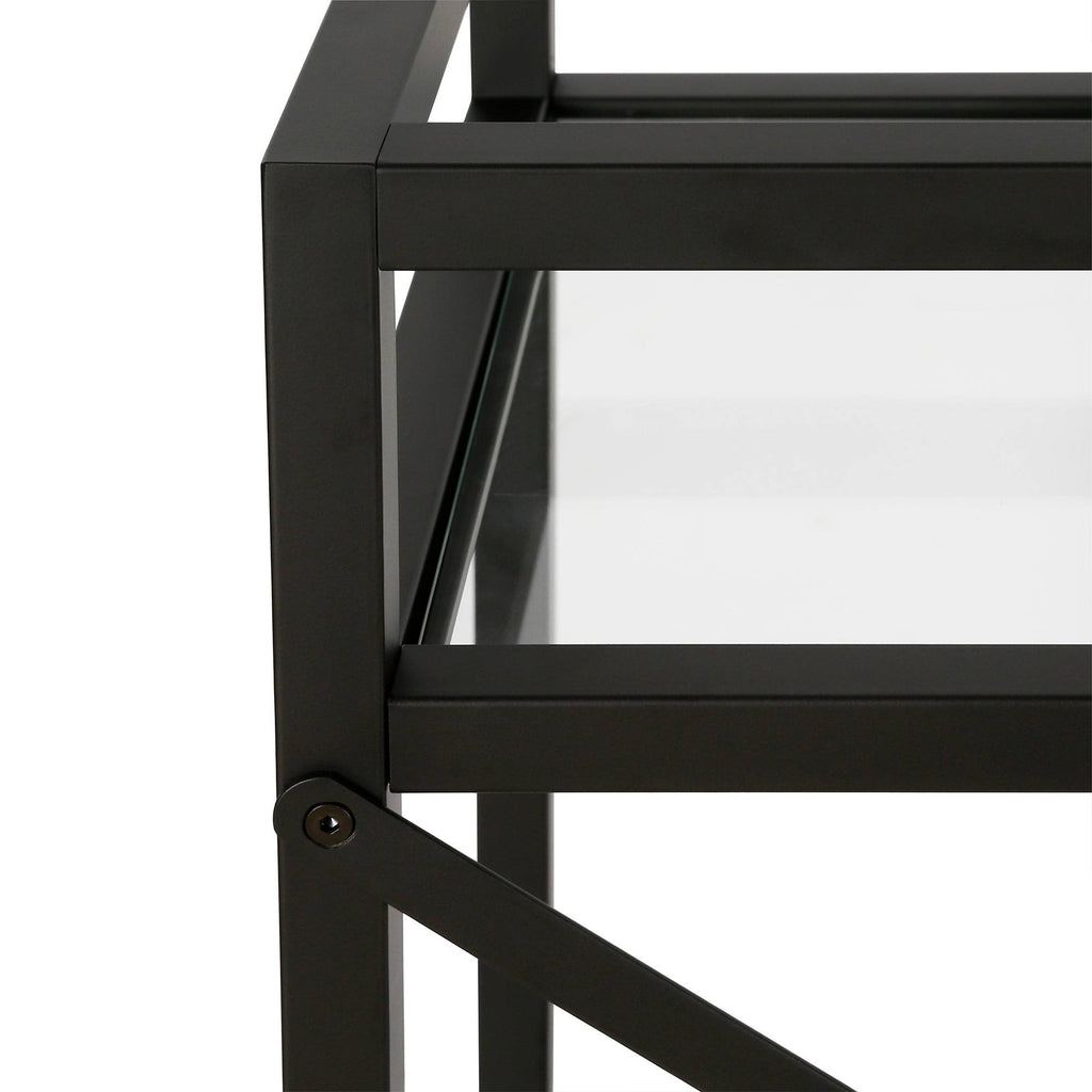 Satin Nickel Bar Cart P326