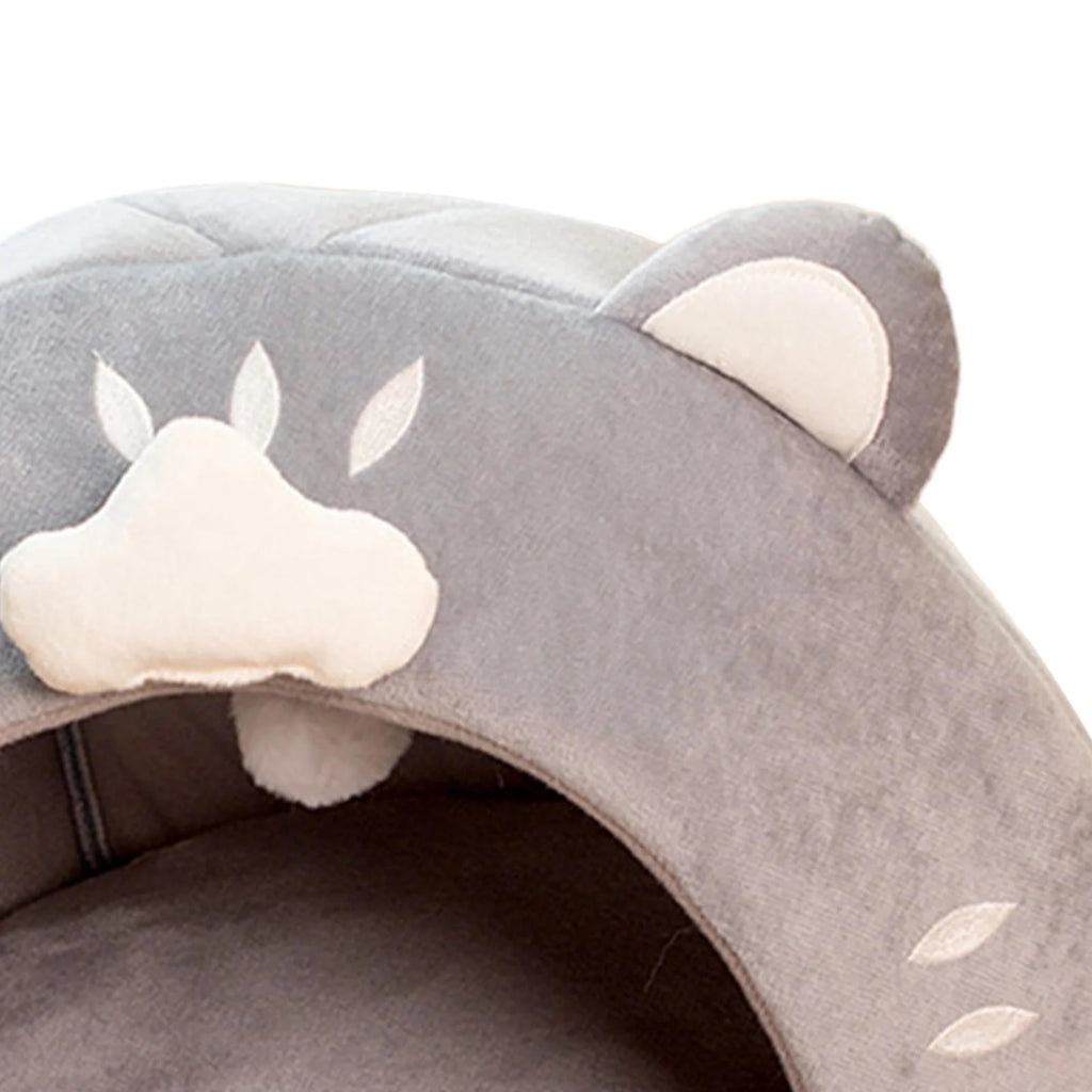 Cat Bed with Plush Ball Inner Cushion Machine Wash M9128