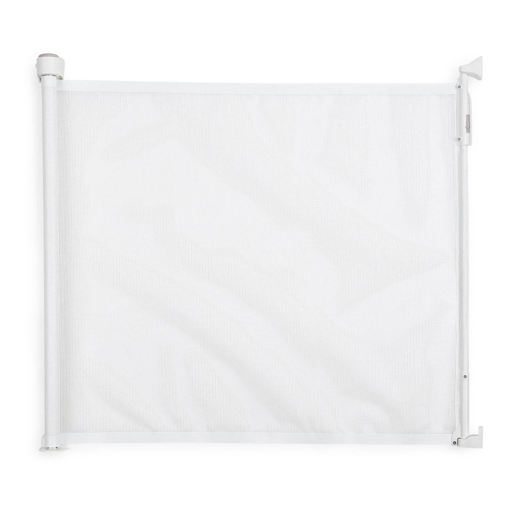 White Retractable Safety Gate, 26.5 inch-55 inch Y2526