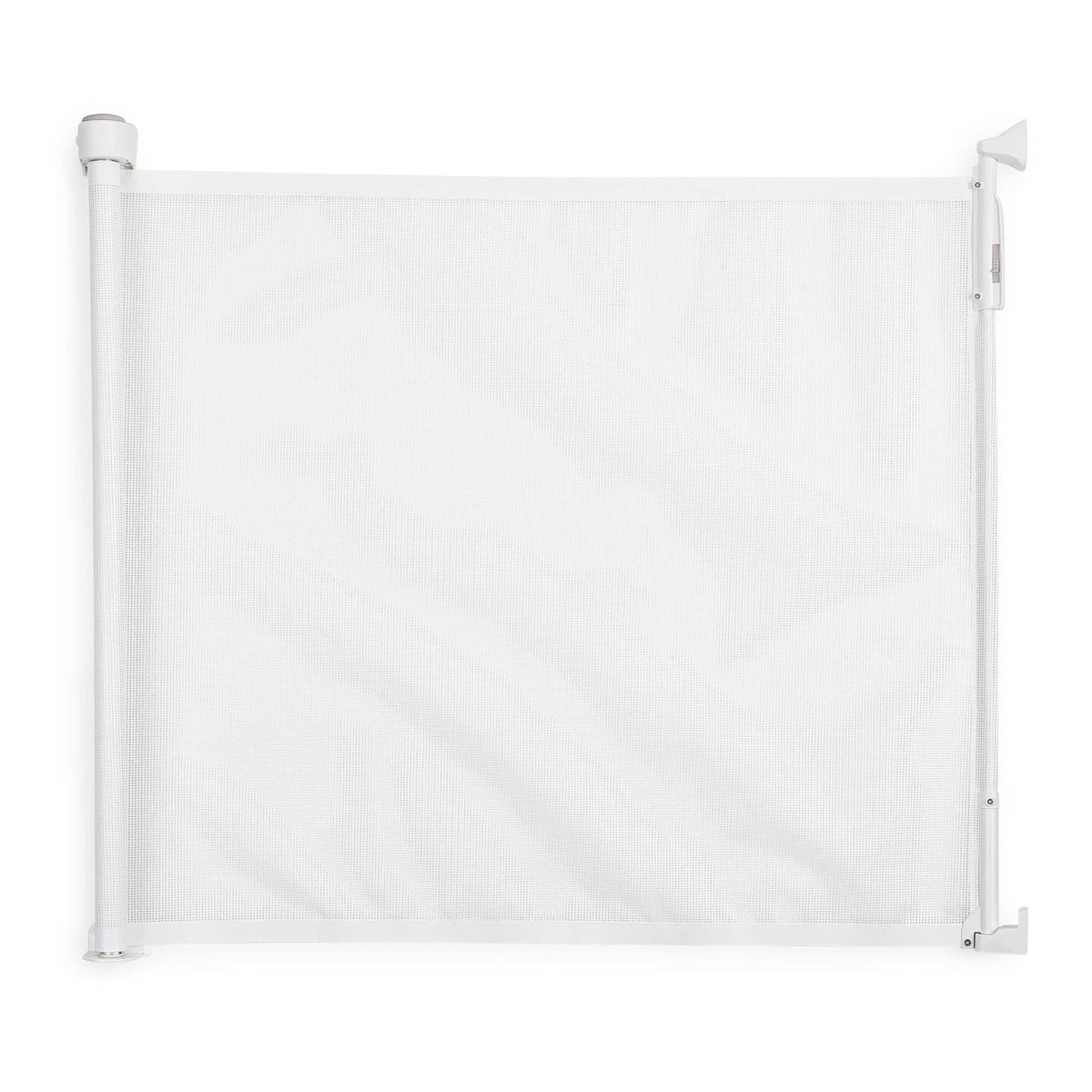 White Retractable Safety Gate, 26.5 inch-55 inch Y2526