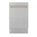 18 in. 8-Cycle Tall Tub Dishwasher with 3rd Rack in Stainless Steel Z481733