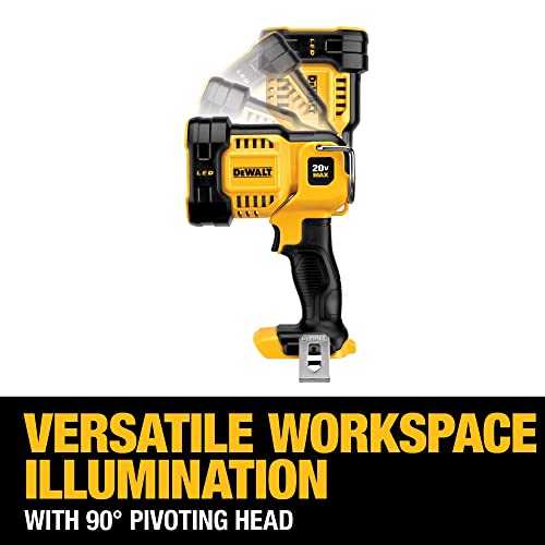 20V MAX LED Work Light, Handheld Spotlight, 1500 Lumens P715