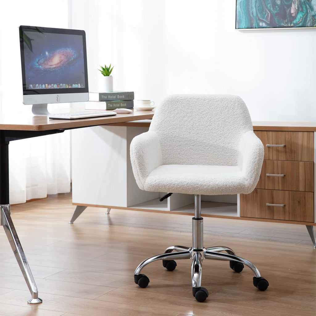Faux Fur Office Chair S7156