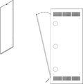 Rack panel access kit X111