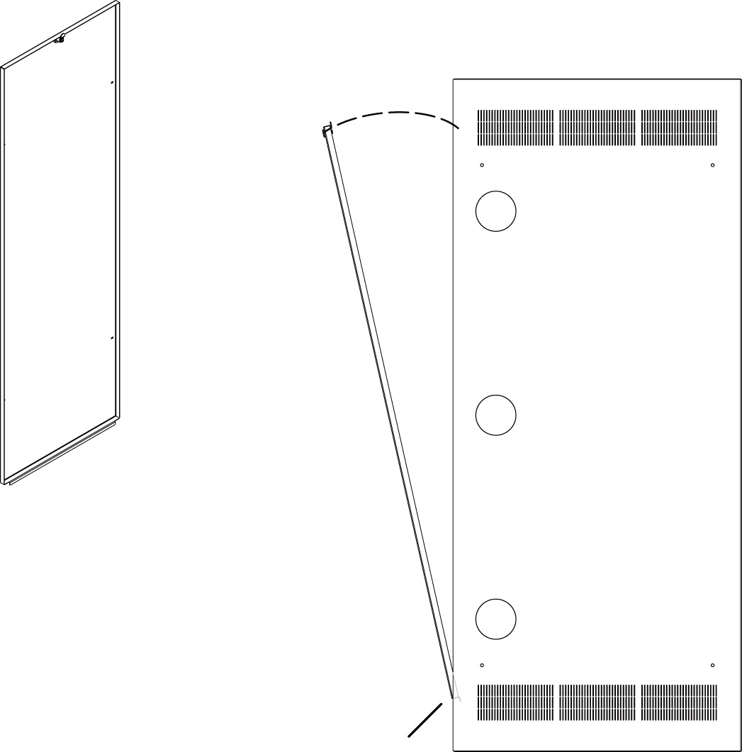 Rack panel access kit X111