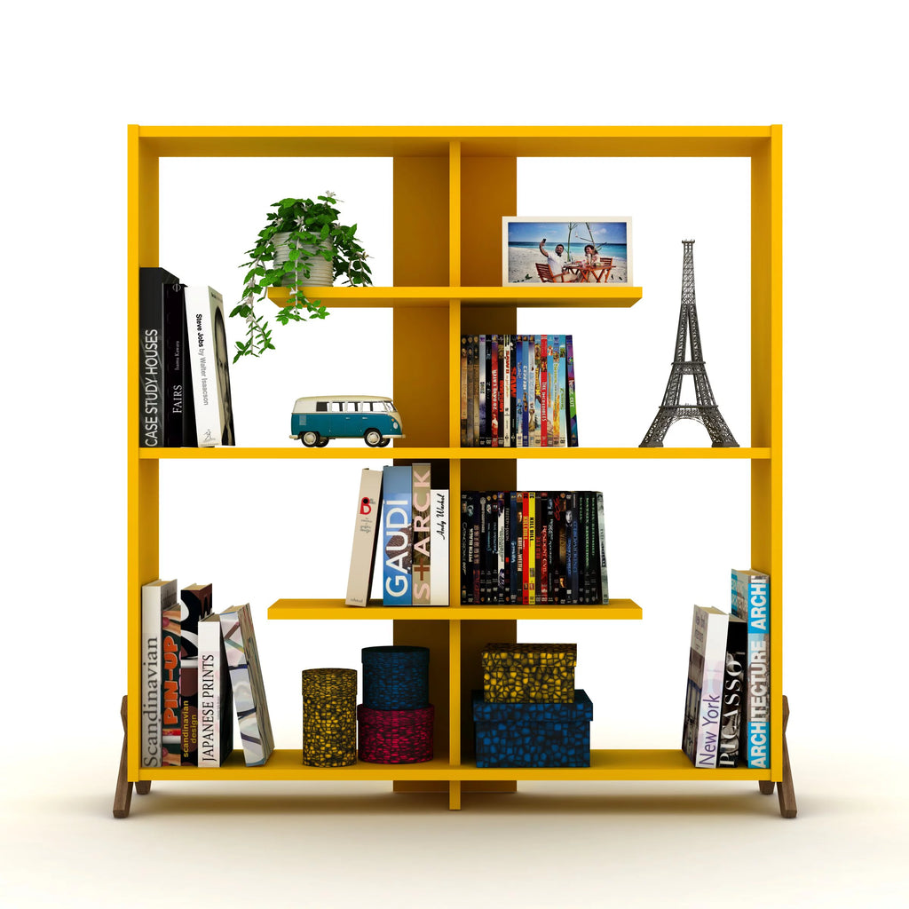 4 Tier Wood Bookshelf Y181118