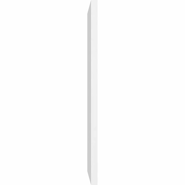 Vertical Surface Mount PVC Gable Vent O65818
