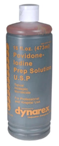 Povidone-Iodine Prep Solution 16 oz Pack of 4 L6599