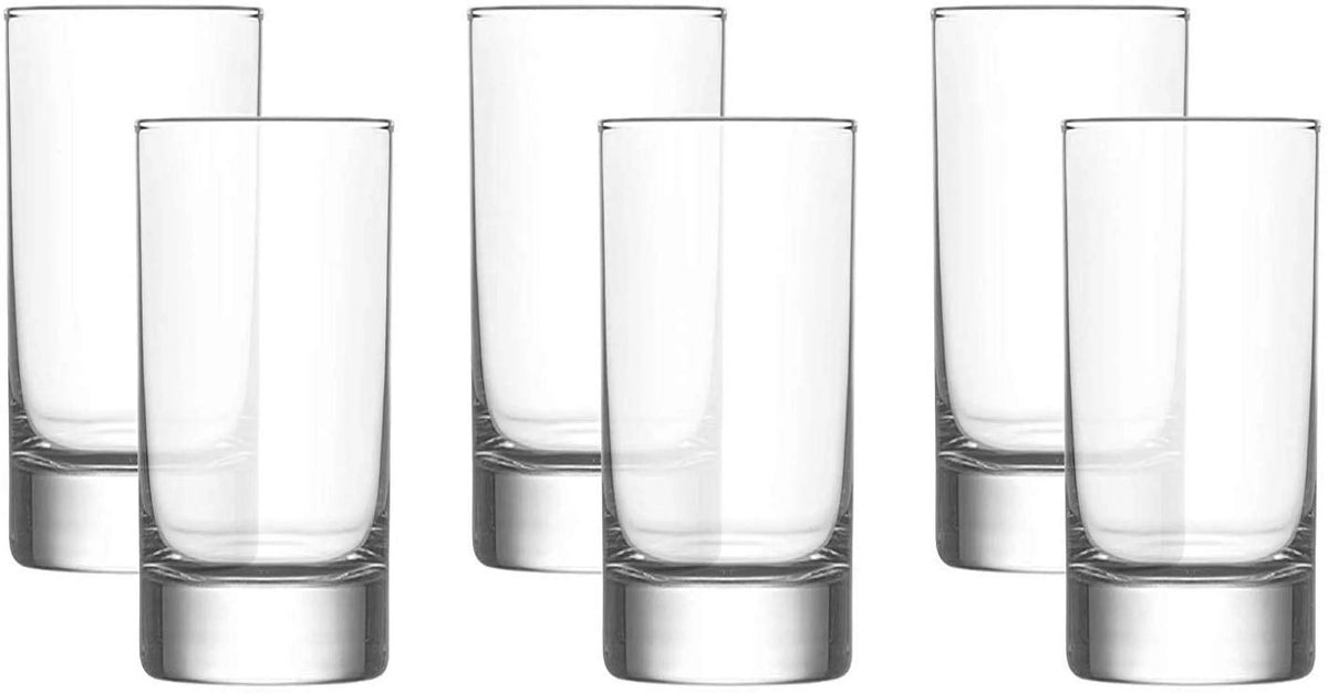 Clear 5 Ounce Juice Glasses Set of 6 Z834139