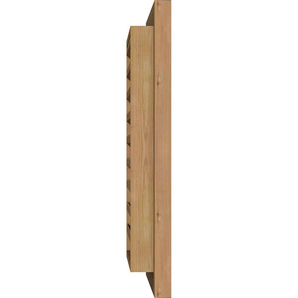 34x22W x 12x22H Vertical Gable Vent R435