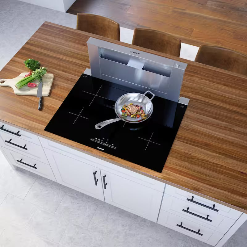 30 in. Black Induction Cooktop with 4 Elements E467278