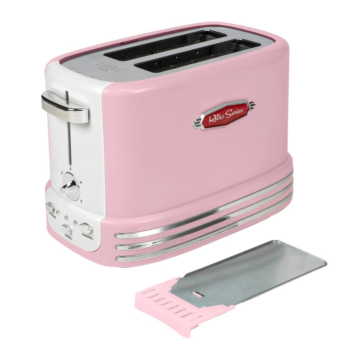 Pink 2-Slice Toaster T97405