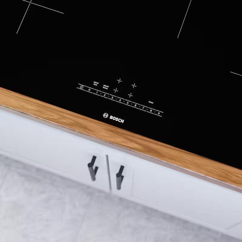 30 in. Black Induction Cooktop with 4 Elements E467278
