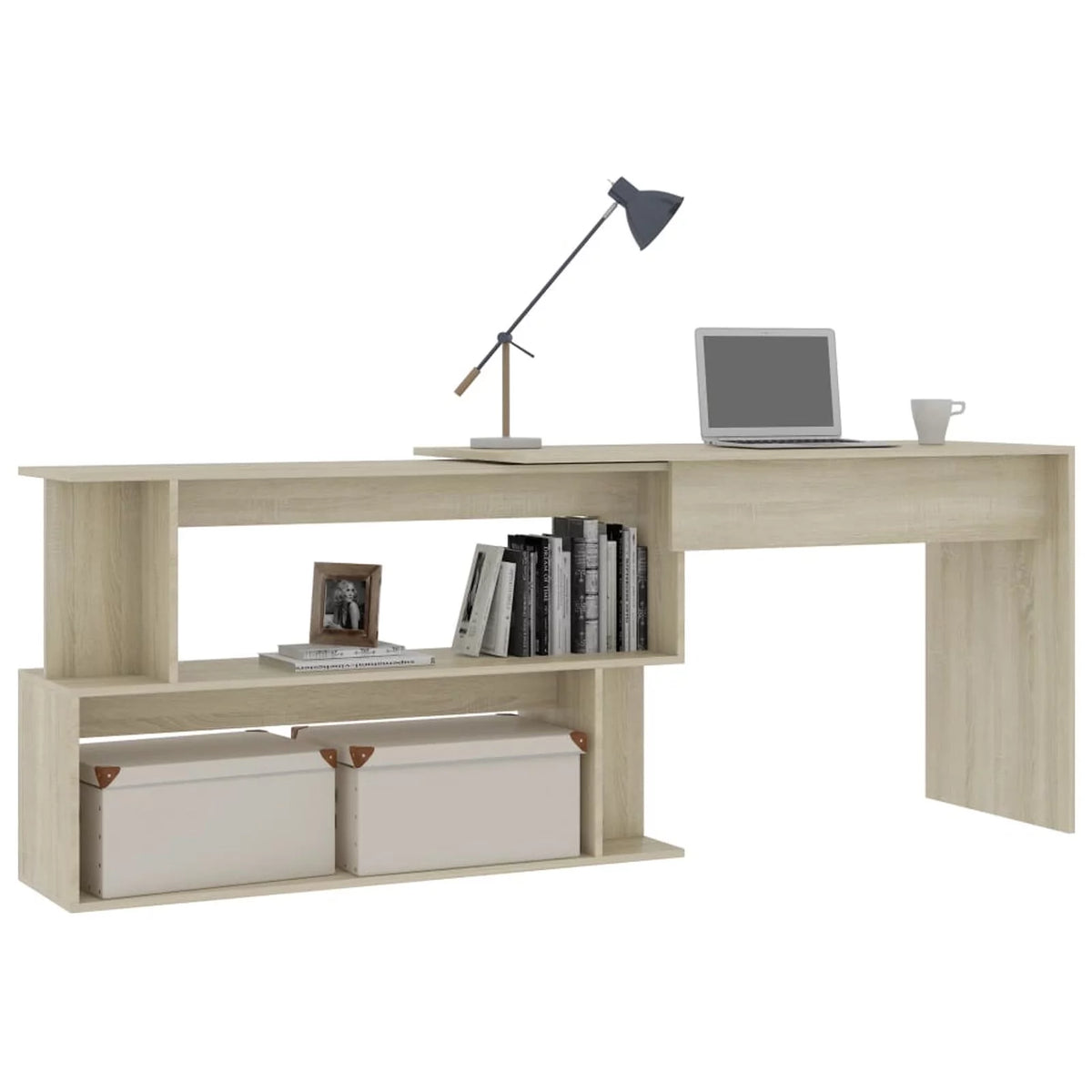 Corner Desk Sonoma Oak Engineered Wood T52475