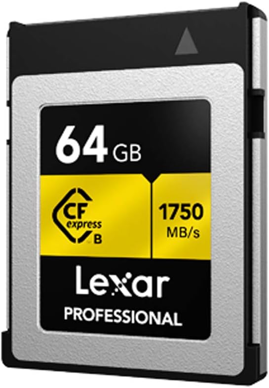 64 GB CFexpress Type B Memory Card 3 Pack C411