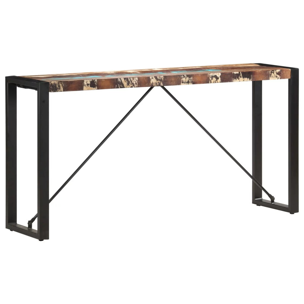 Solid Reclaimed Wood Console Table W29245